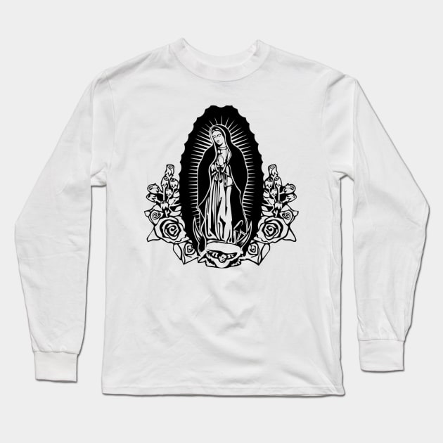 La Virgincita Long Sleeve T-Shirt by beccaxgonzalez